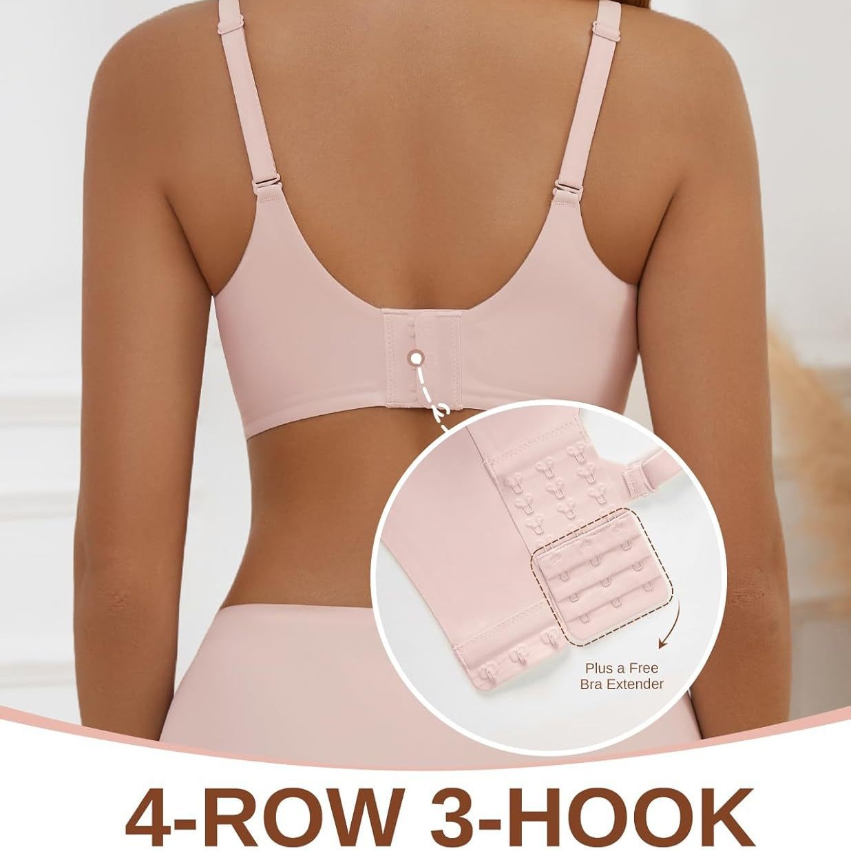 Women's Wireless Push-Up Bralette – Full Coverage & Supportive - Image 5