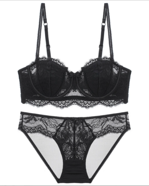 For Her Secret Lace Half-Cup Bra product view 11