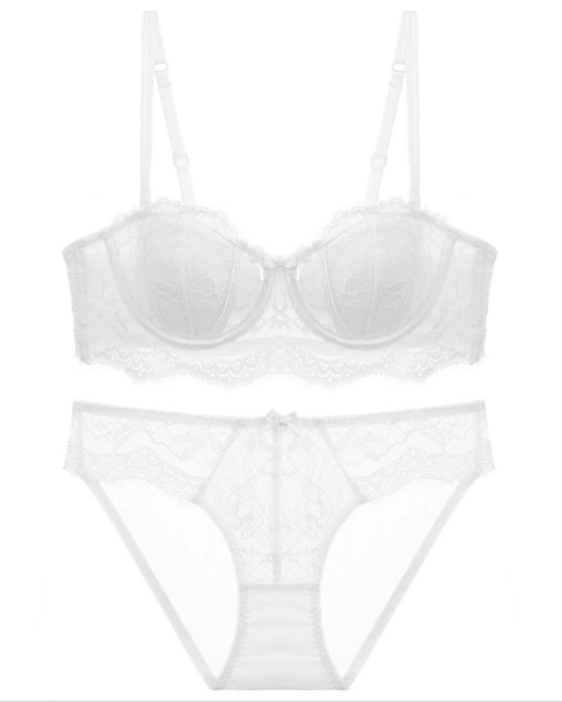 For Her Secret Lace Half-Cup Bra product view 12
