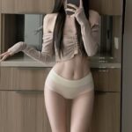 For Her Secret Women's High-Waisted Cotton Briefs with Antibacterial Long Crotch