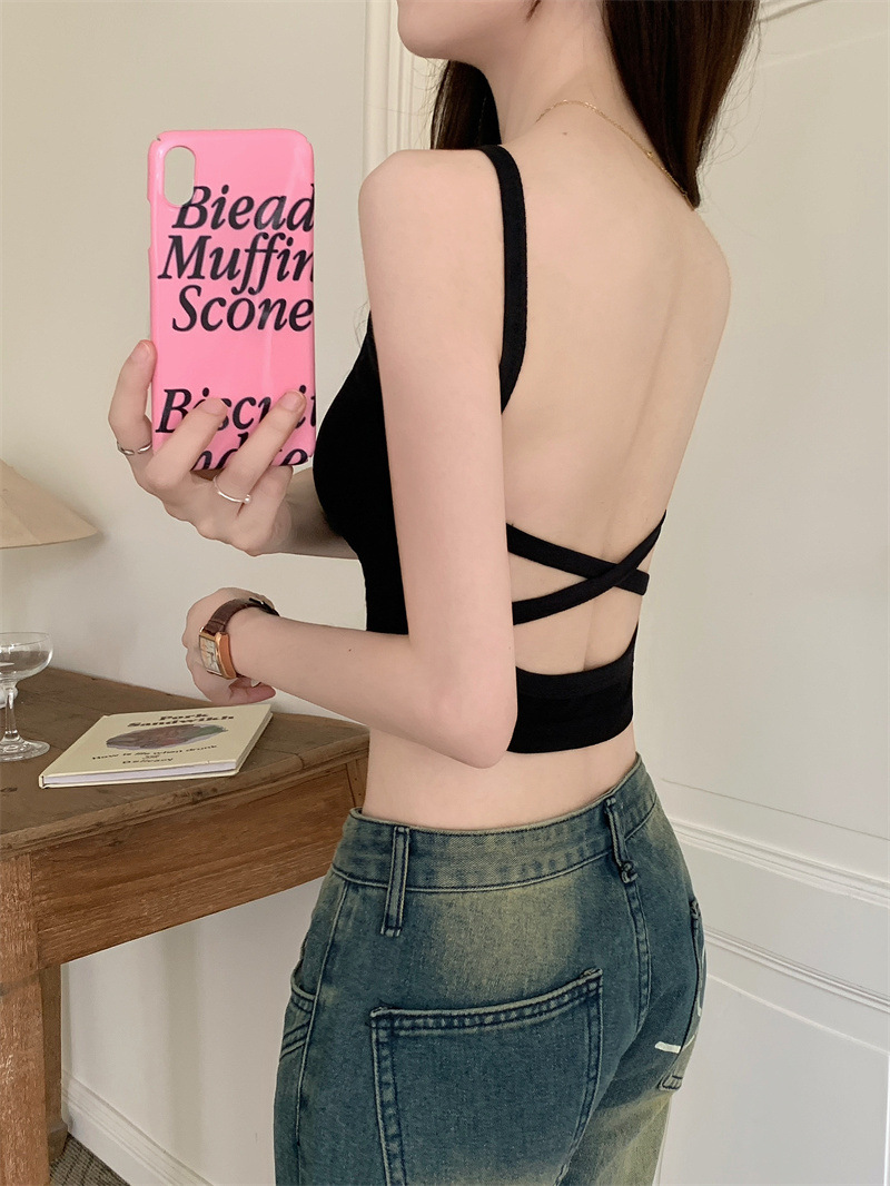 For Her Secret Crisscross Back Bralette