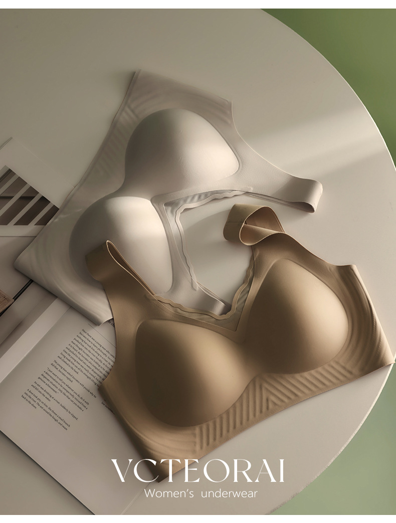 VCTEORAI Seamless Wireless Minimizer Bra with Jelly Soft Support product view 13