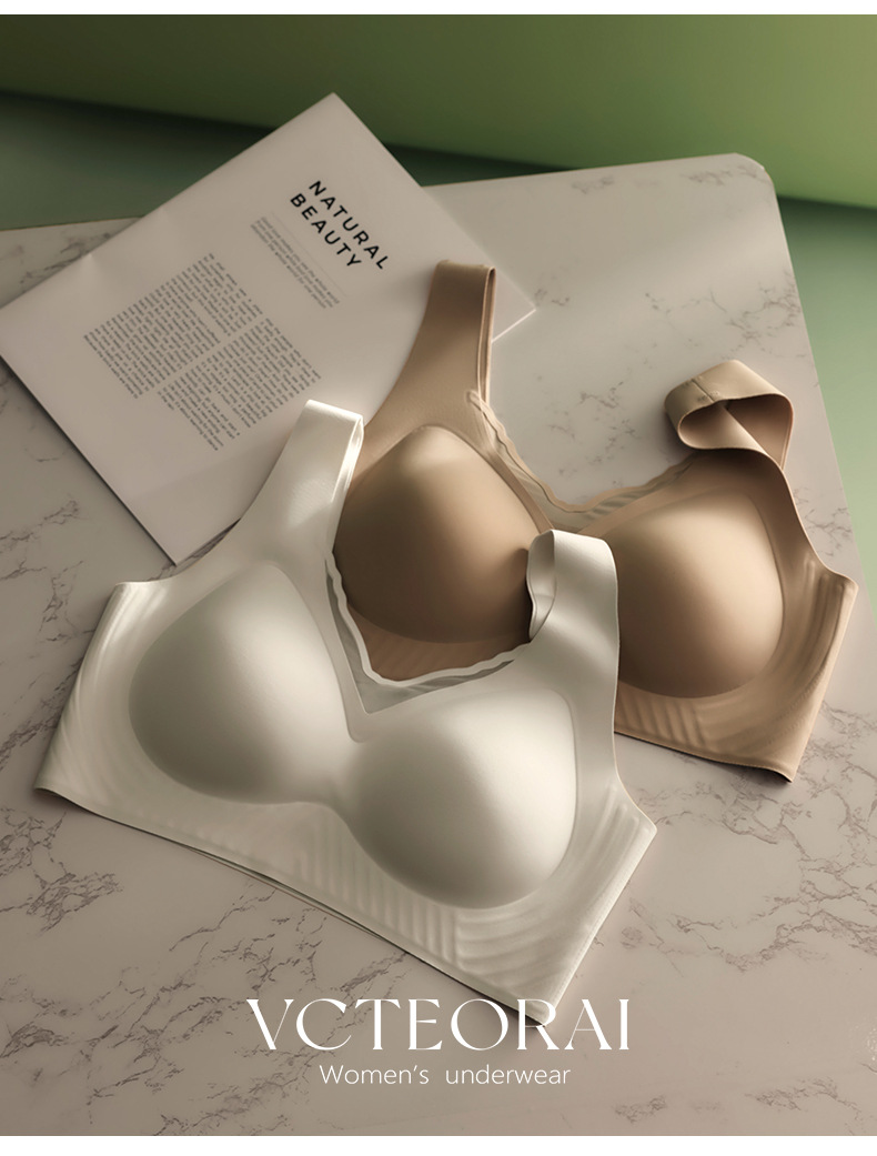 VCTEORAI Seamless Wireless Minimizer Bra with Jelly Soft Support product view 14