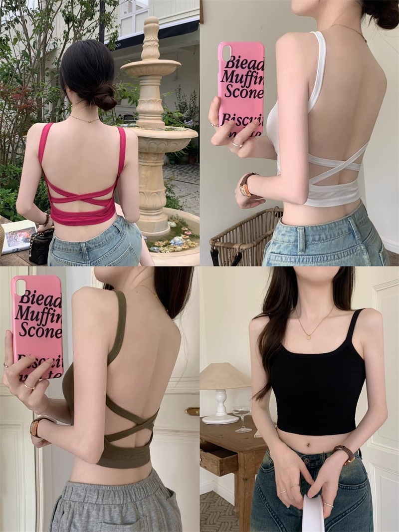 For Her Secret Crisscross Back Bralette product view 8