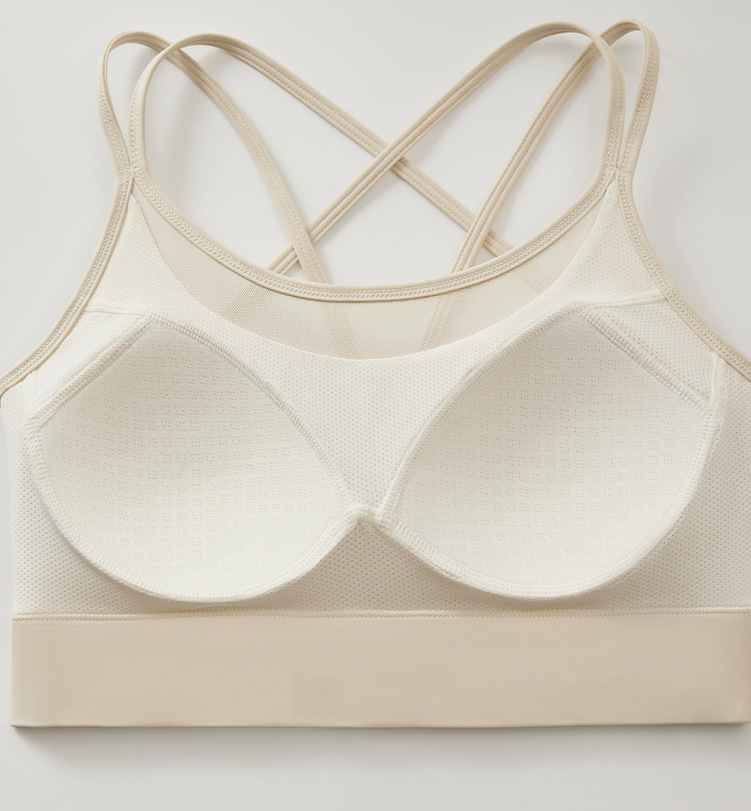 Crisscross Back Wireless Padded Sports Bra product view 20