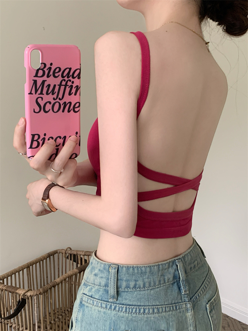 For Her Secret Crisscross Back Bralette product view 3