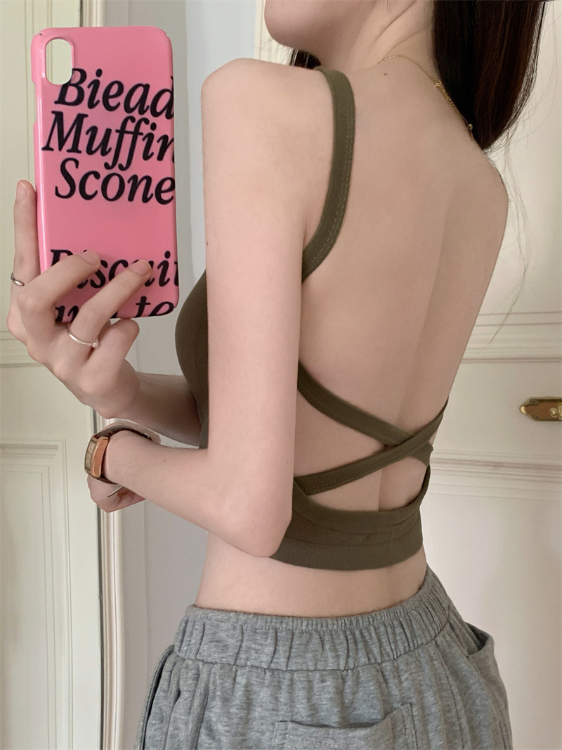 For Her Secret Crisscross Back Bralette product view 4